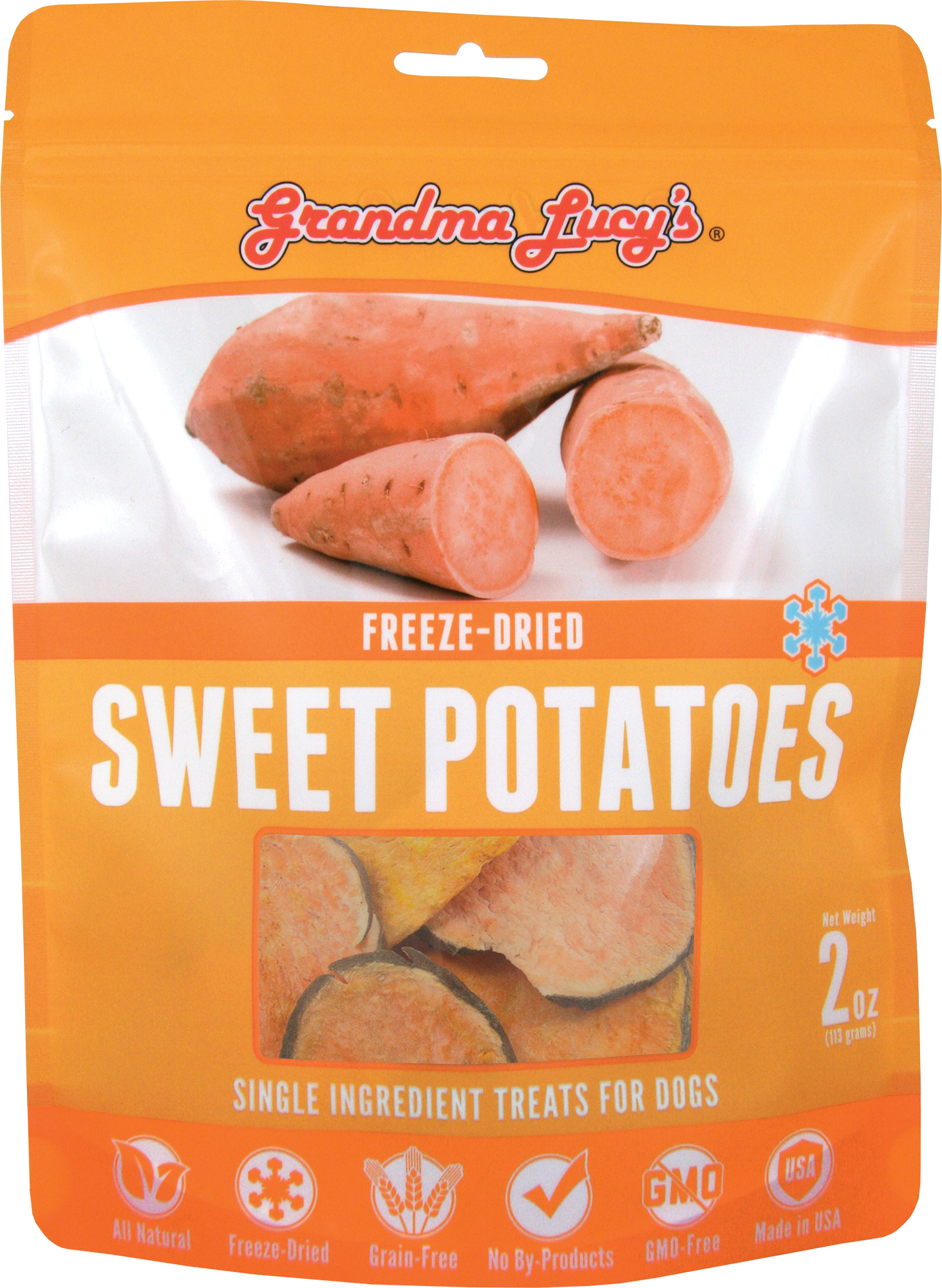 Grandma Lucy's Freeze Dried Sweet Potatoes 2oz